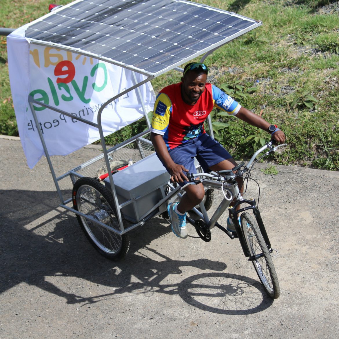 solar energy bike