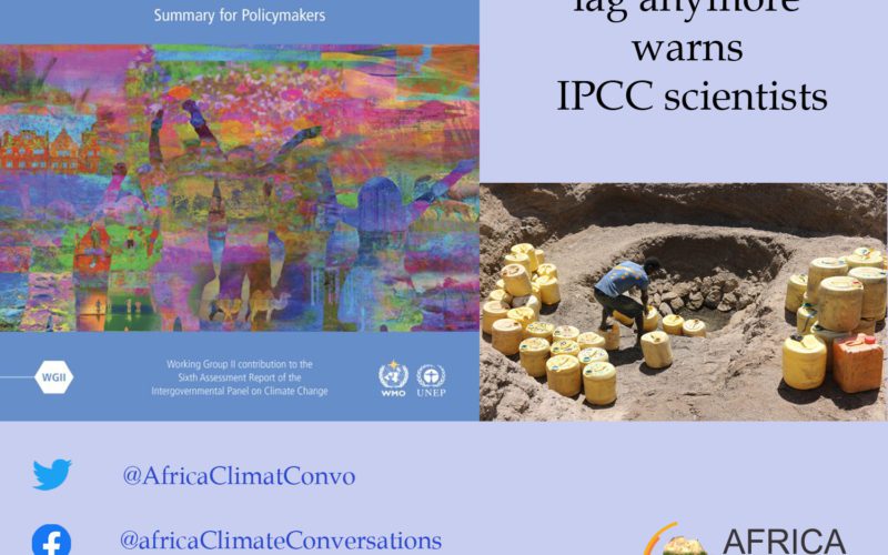 Adaptation cannot lag anymore: warns IPCC Scientists.